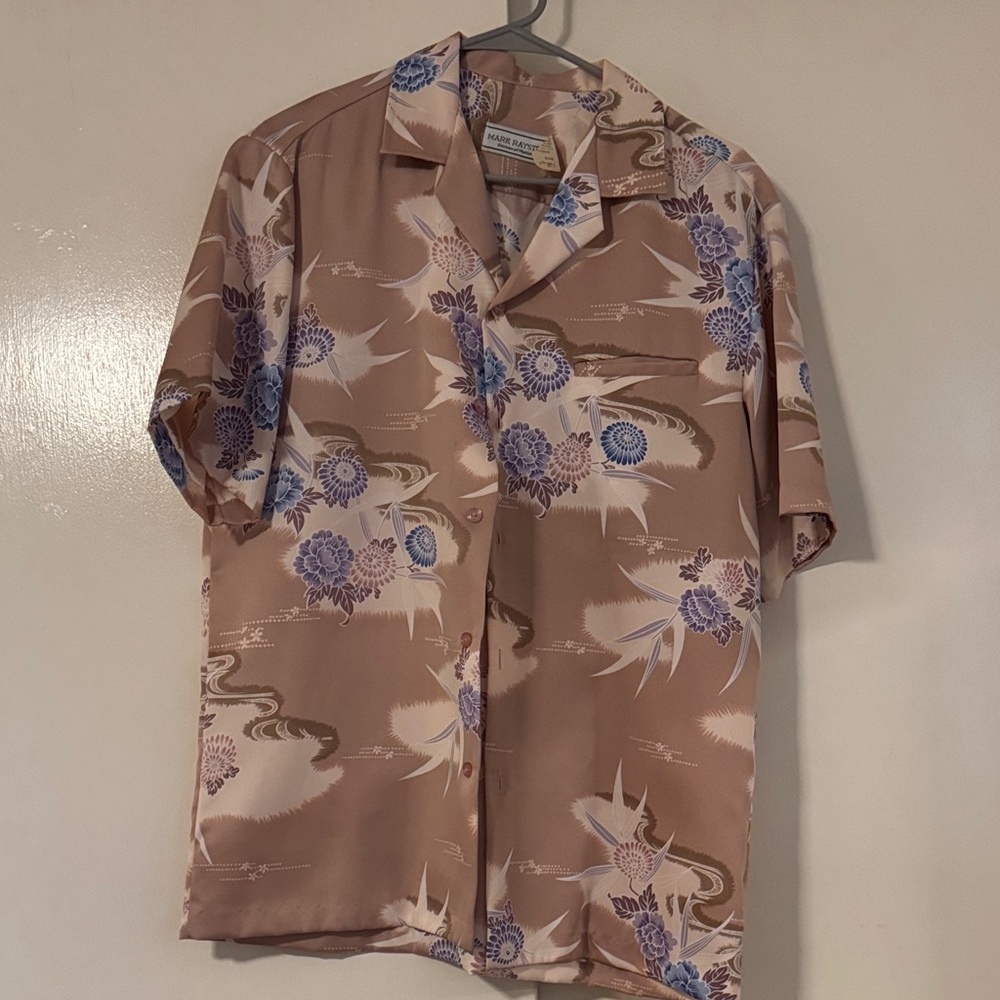 Vintage Mark Raysten Button Down Aloha Shirt - image 1